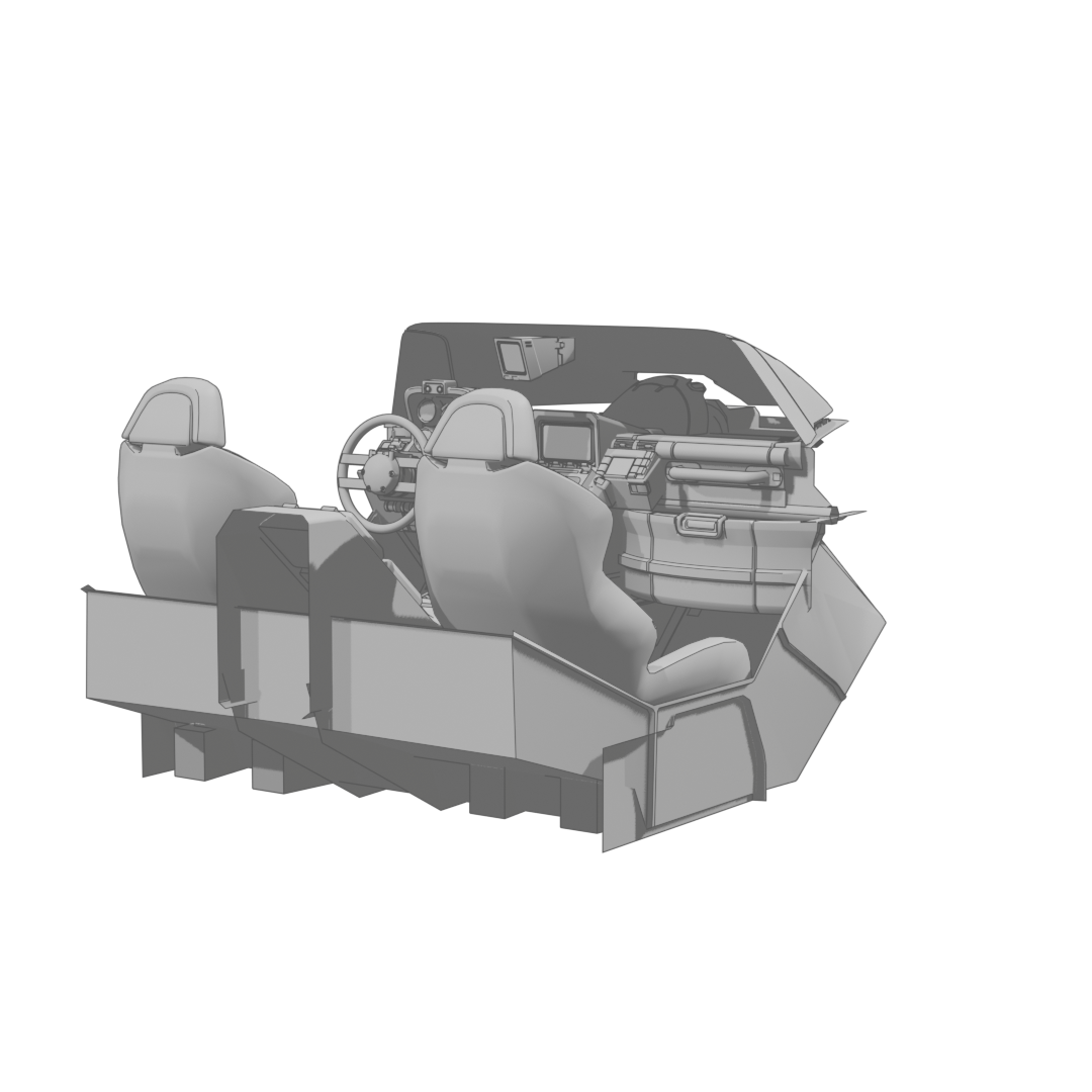 Warthog Interior Rear