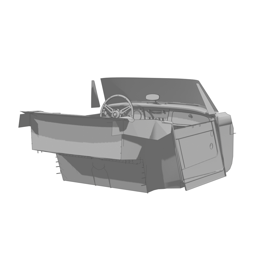 3000 Mk III Interior Rear