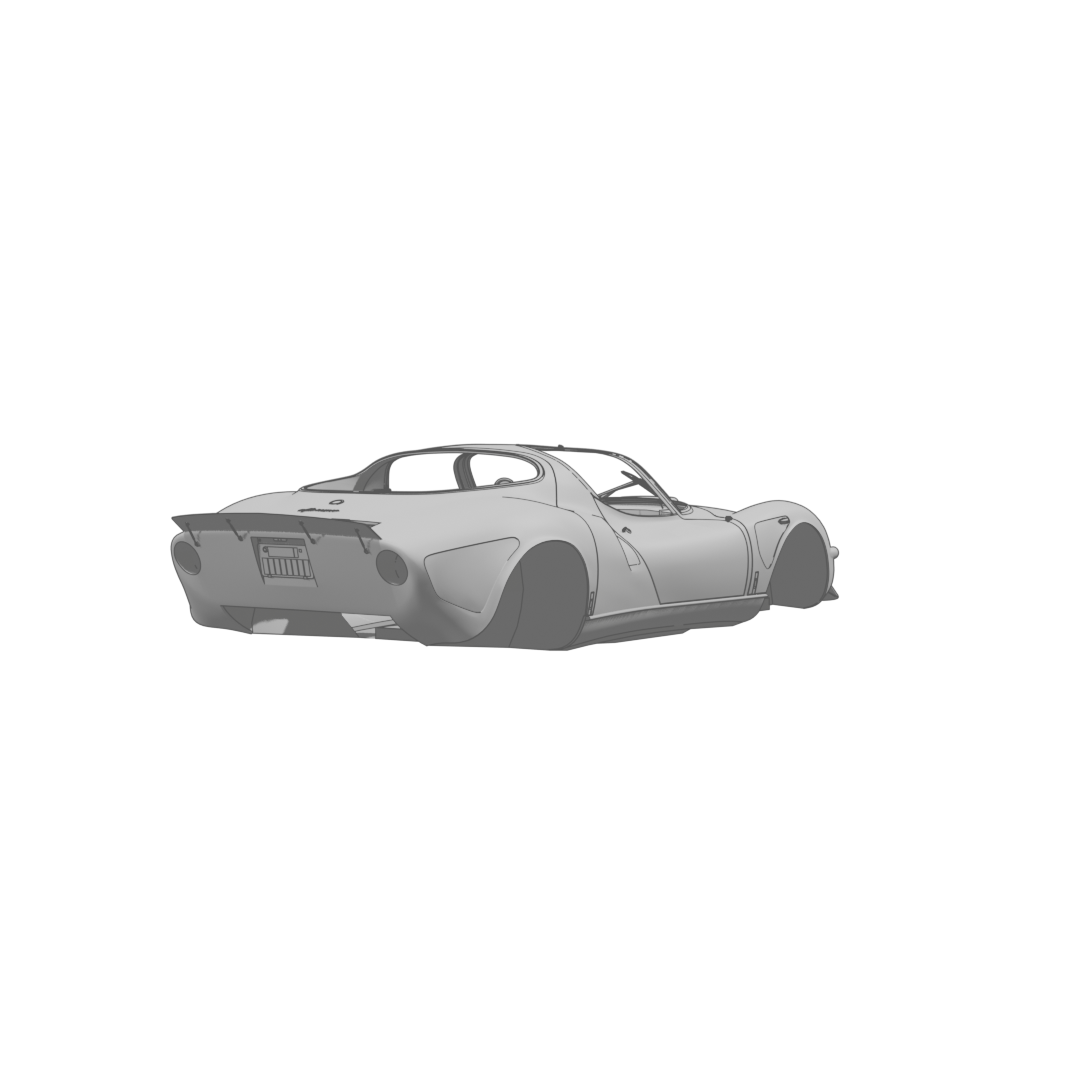 33 Stradale Body Rear