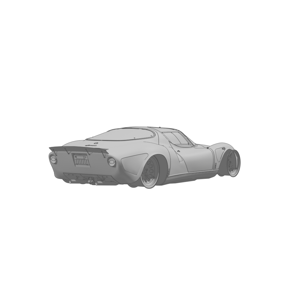 33 Stradale Rear
