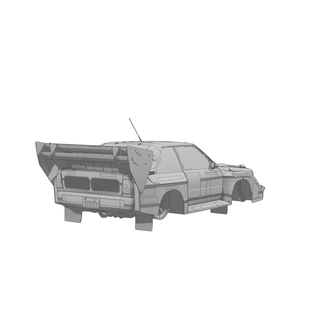 Sport Quattro S1 Rear