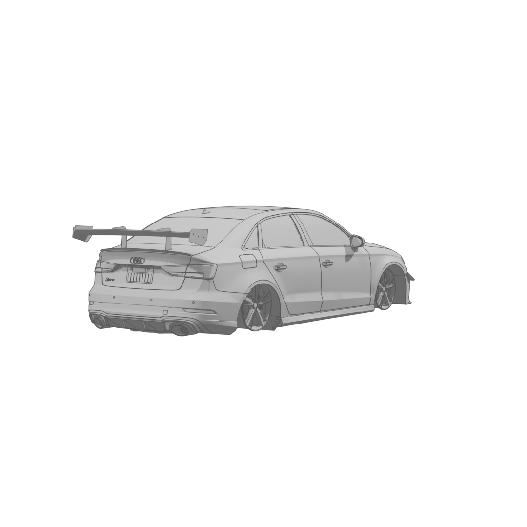 RS3 Sedan Rear