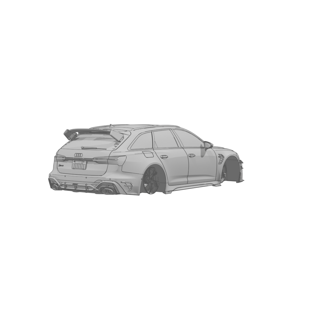 RS6 Avant Rear
