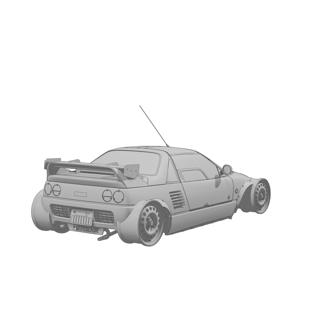 AZ-1 Rear