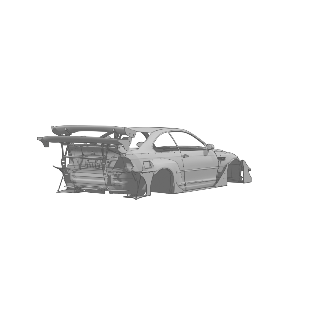 E46 M3 Body Rear