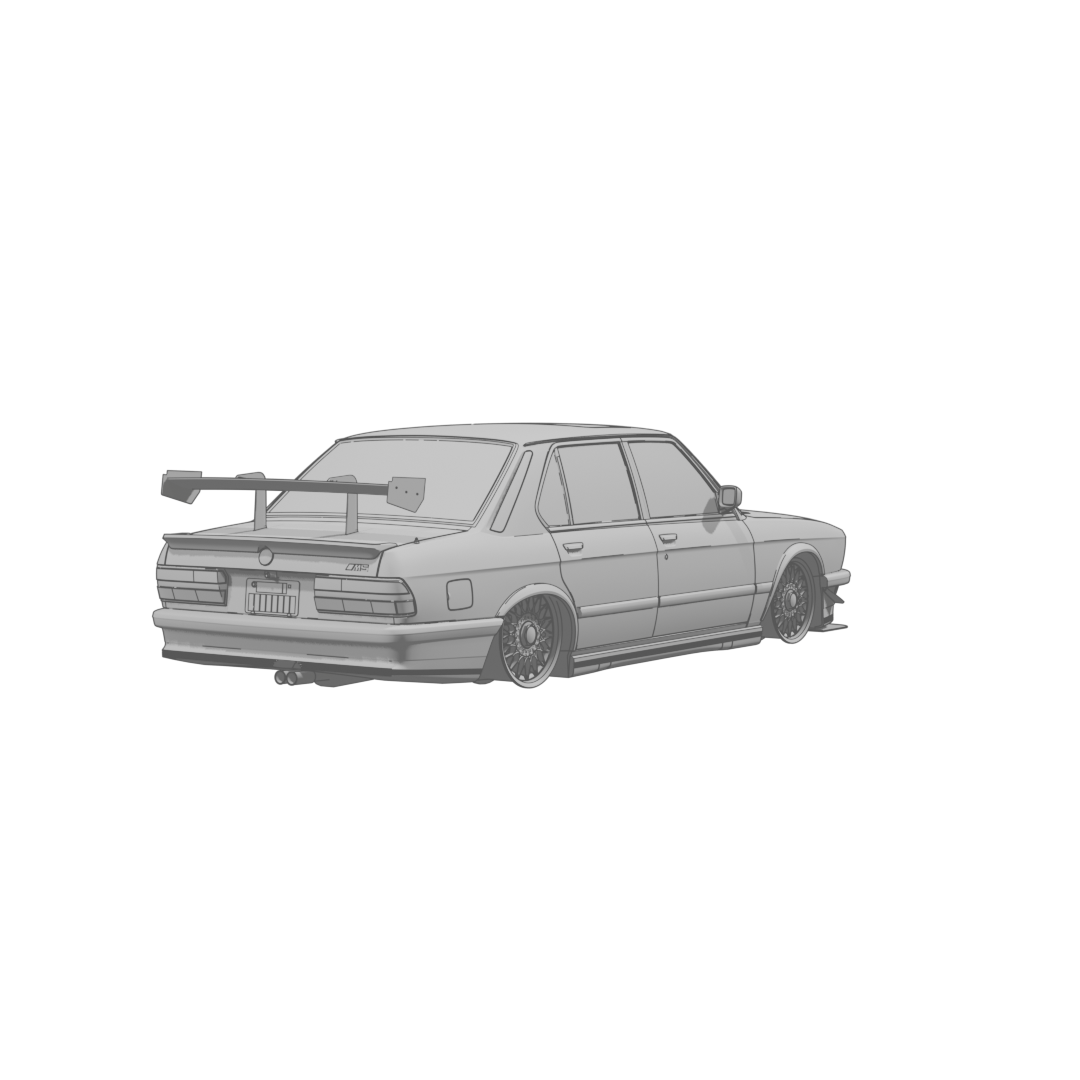 M5 E28 Rear