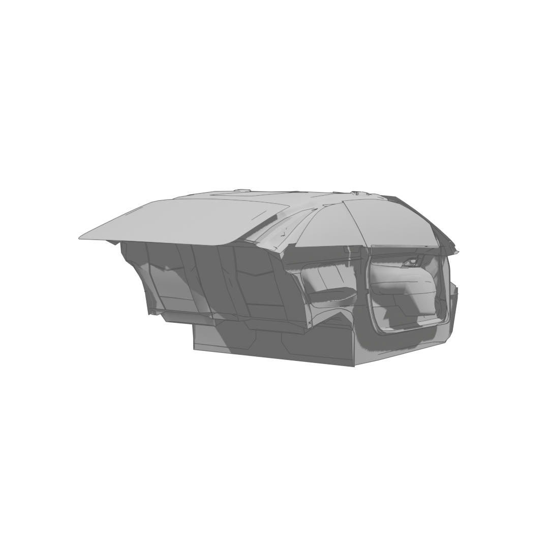 ATS-V Interior Rear