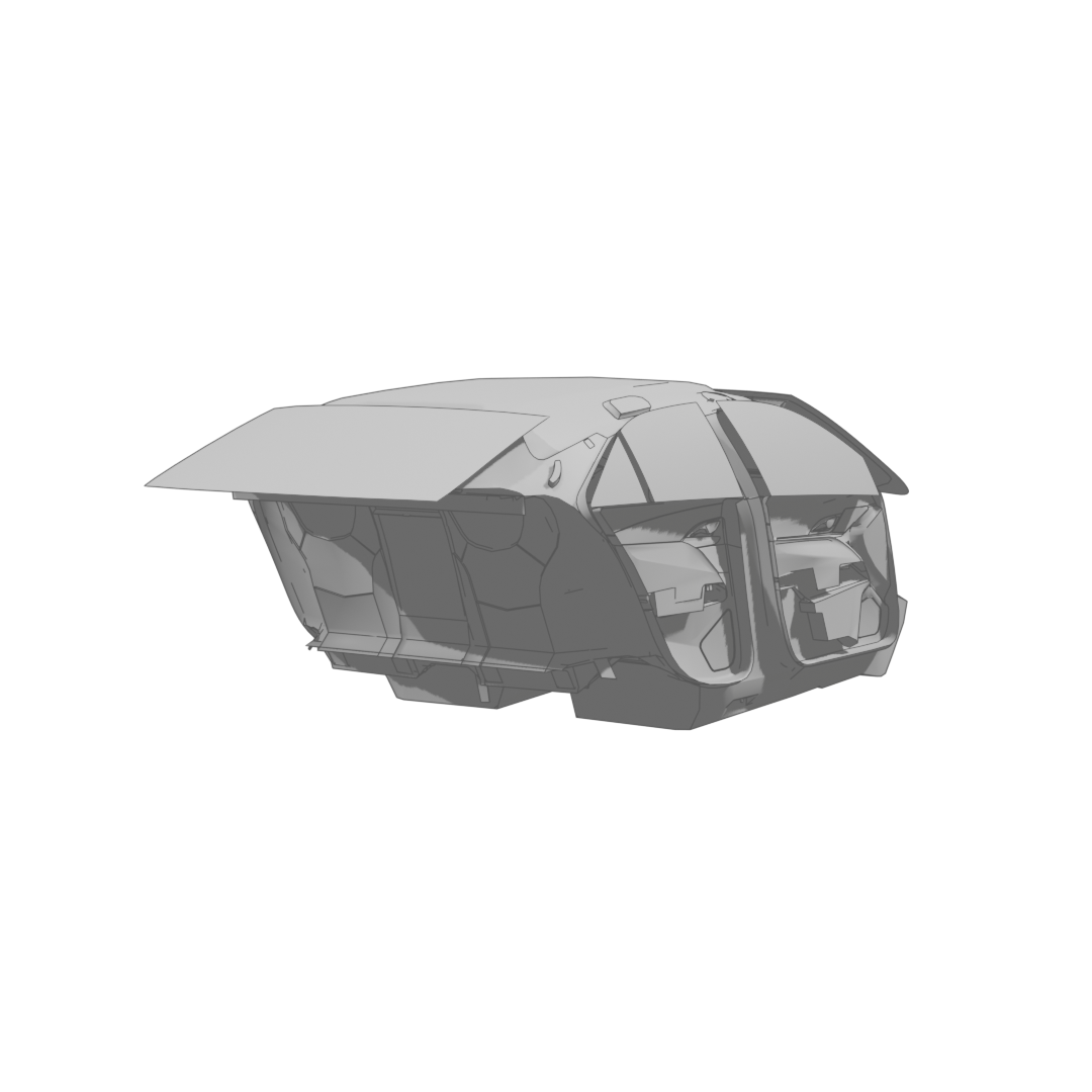 CT4-V Blackwing Interior Rear