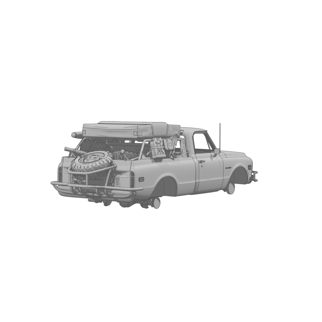 C/K Pickup Body Rear