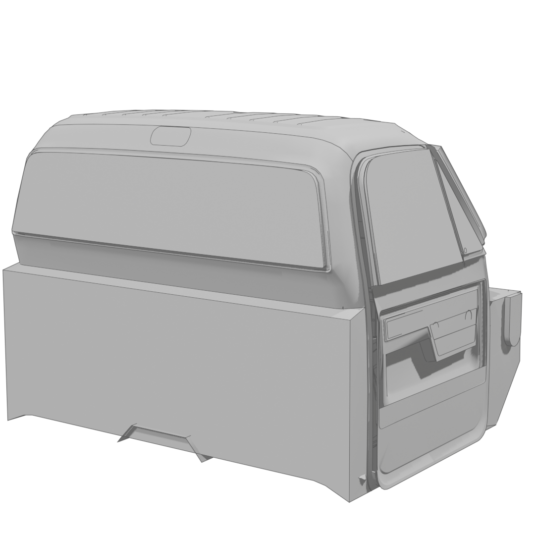 C/K Pickup Interior Rear