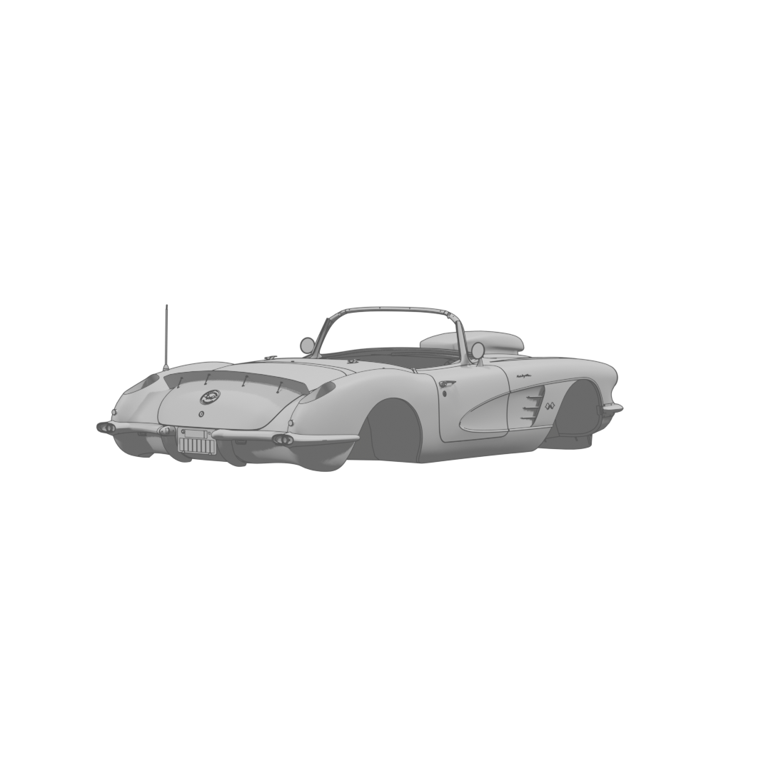 Corvette Body Rear