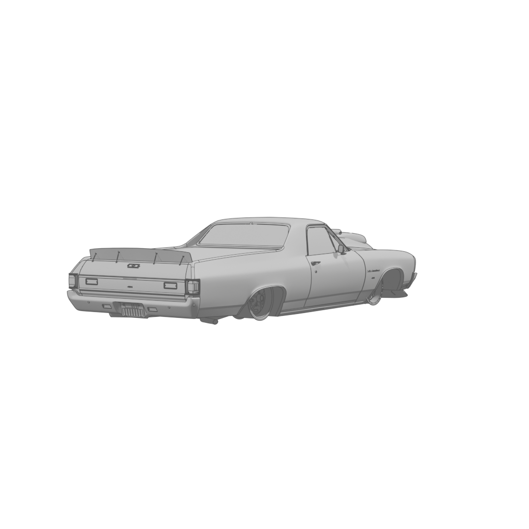 El Camino SS Rear