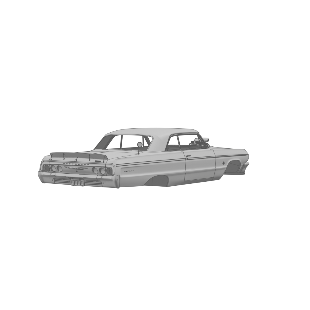Impala SS Body Rear