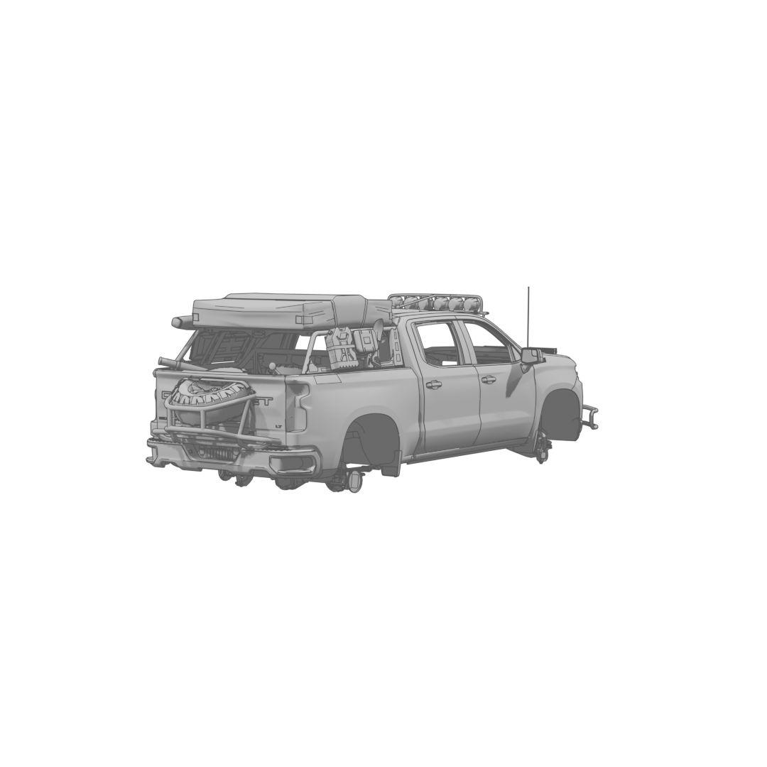 Silverado LTZ 71 Body Rear