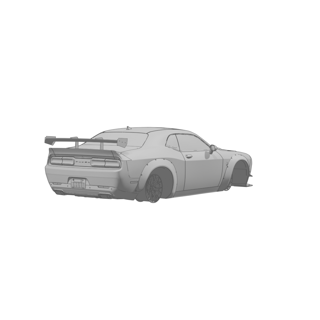 Challenger Hellcat Rear