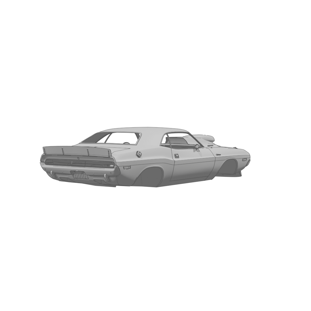 Challenger Hemi Body Rear
