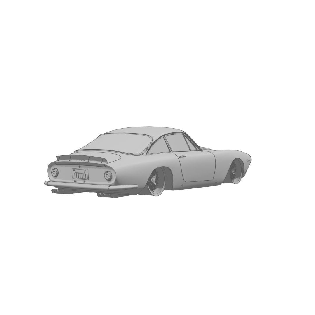 250 GT Lusso Rear
