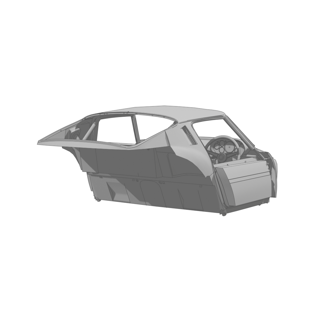 250 GTO Interior Rear