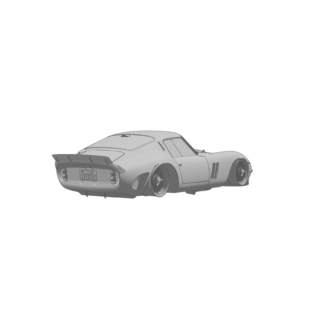 250 GTO Rear