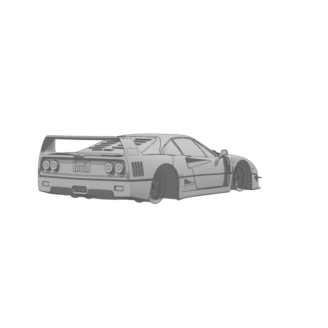F40 Rear