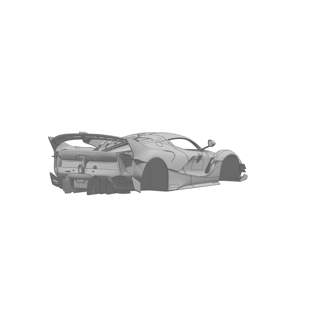 FXX-K Evo Welcome Pack Body Rear
