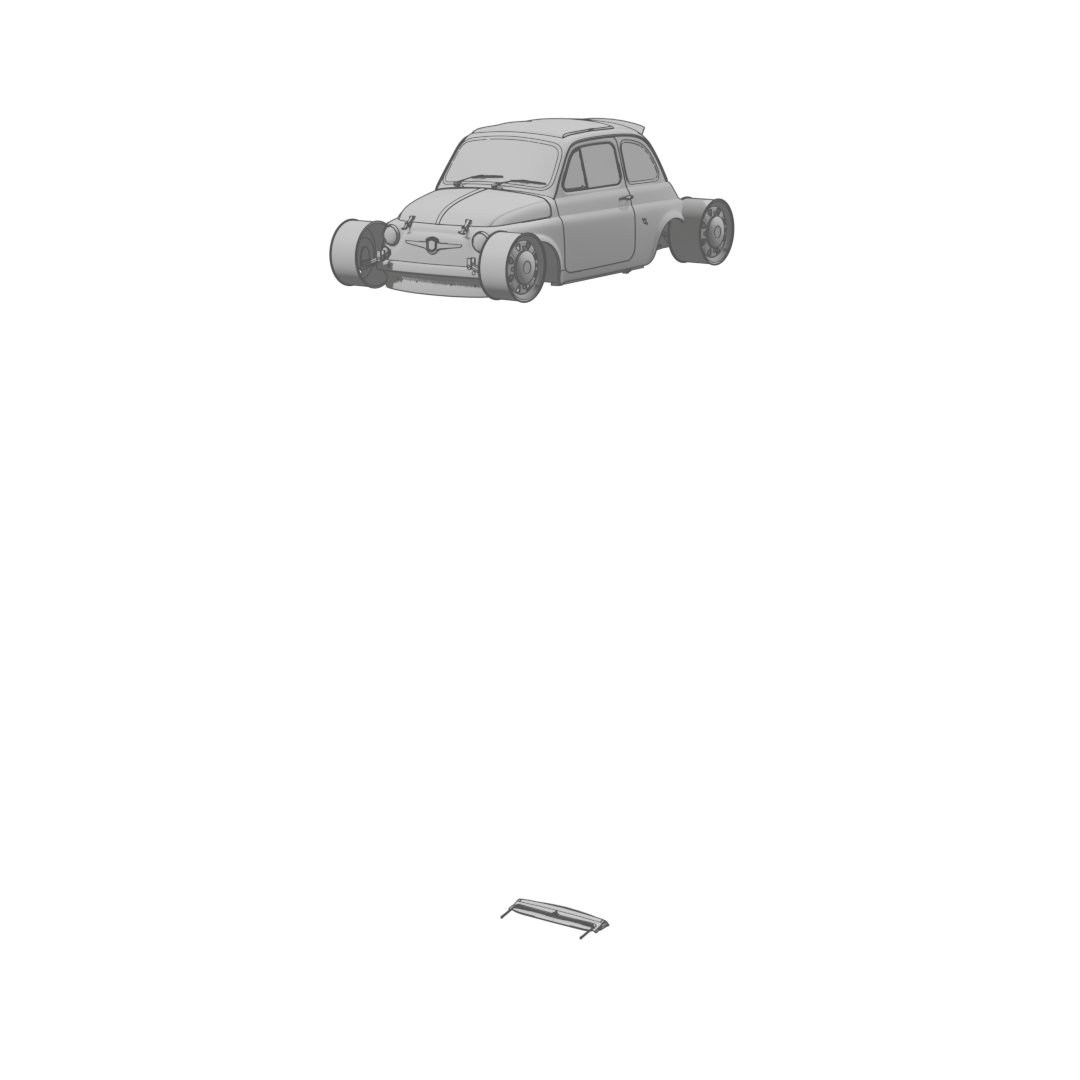 595 Abarth SS Front