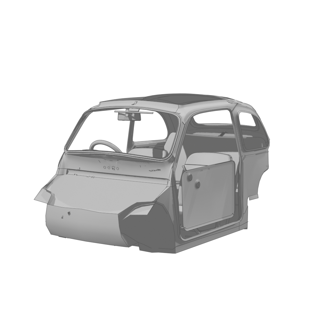 595 Abarth SS Interior Front