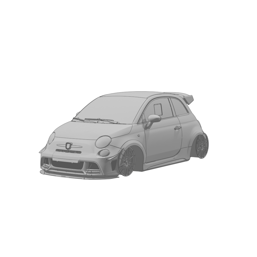 695 Abarth Front