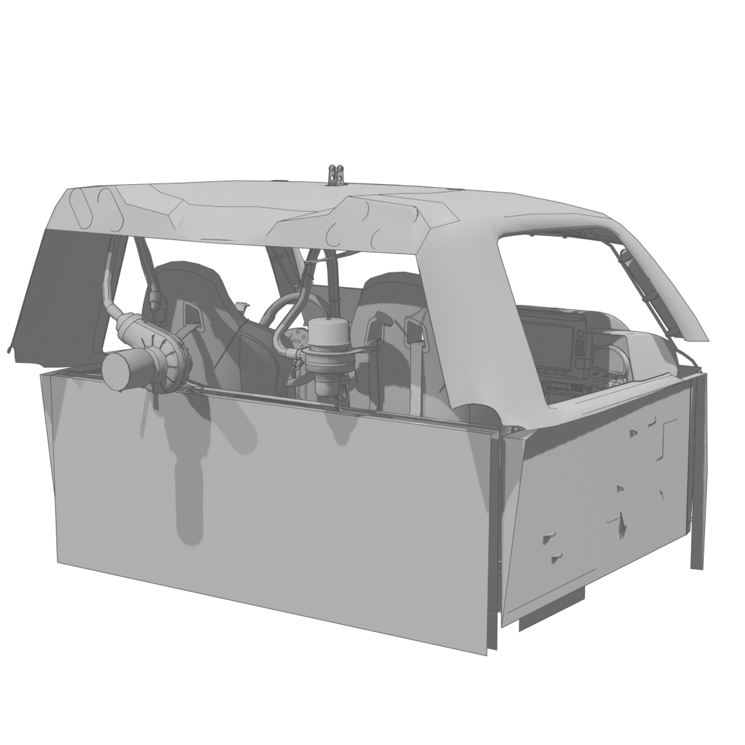F-150 Trophy Truck Interior Rear