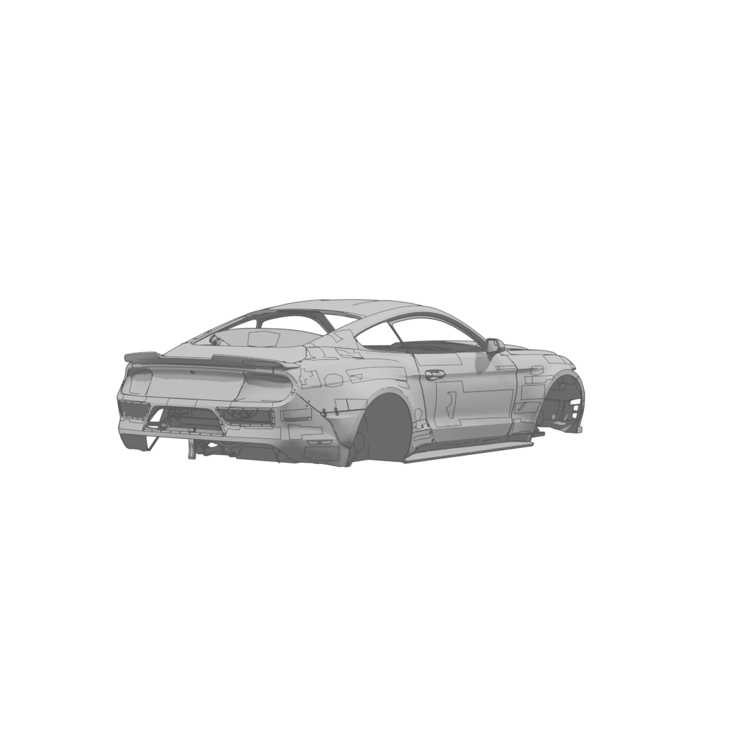 Mustang Formula Drift Body Rear
