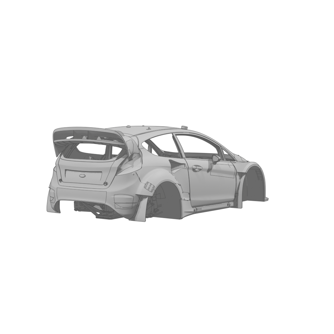 Fiesta GRC Body Rear