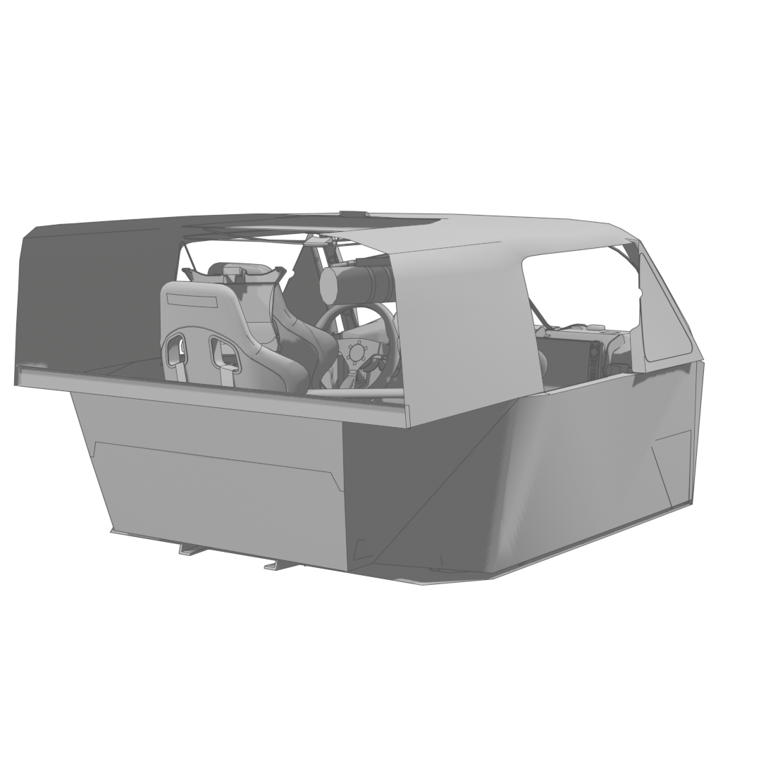 Bronco R Interior Rear