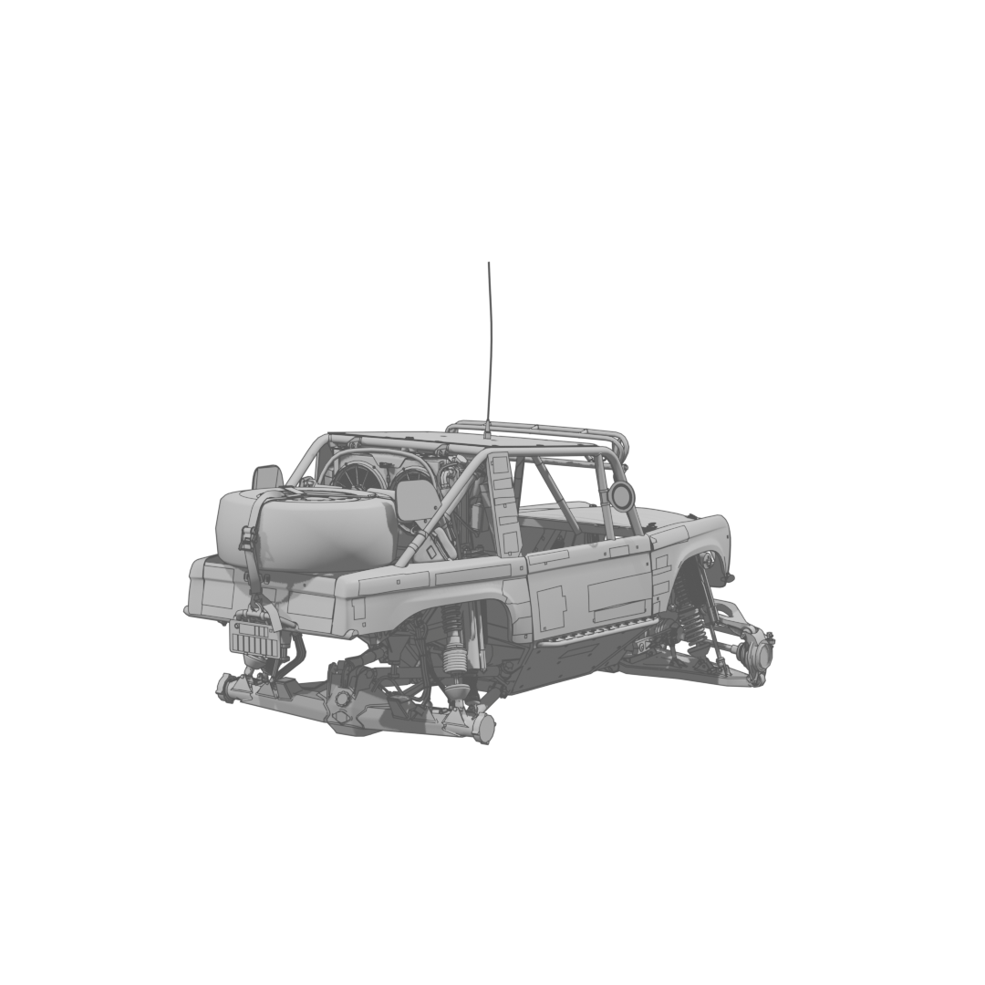 Ultra4 Bronco Body Rear