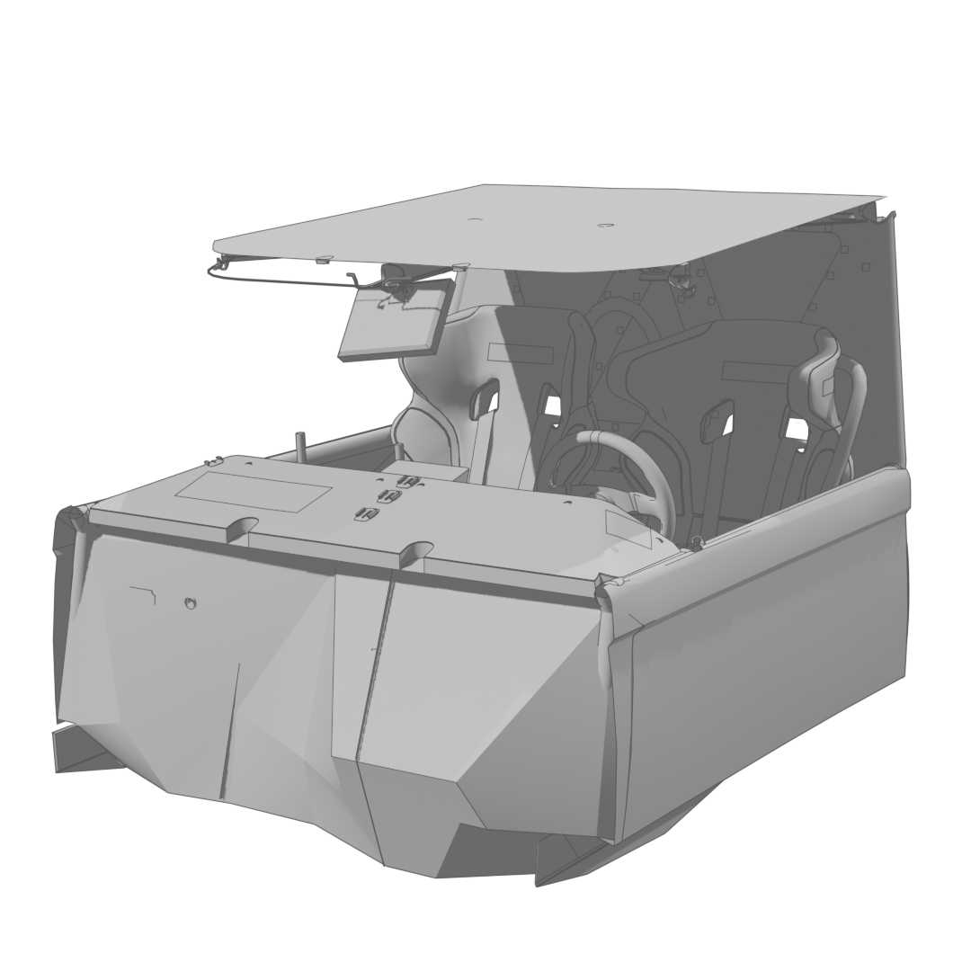 Ultra4 Bronco Interior Front
