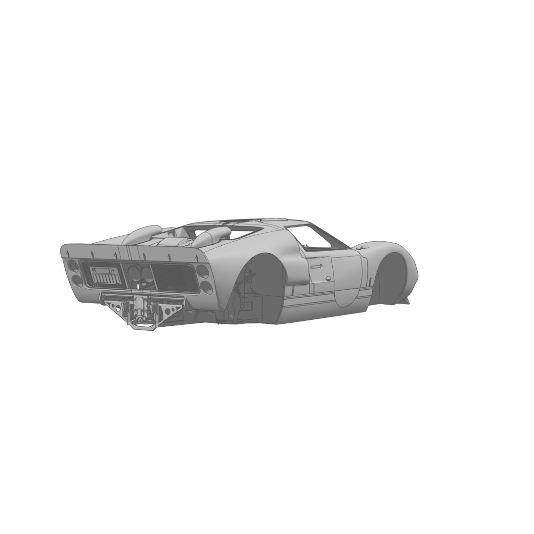 GT40 Mk II Body Rear