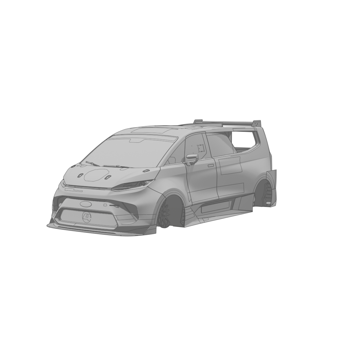 Electric Supervan Front