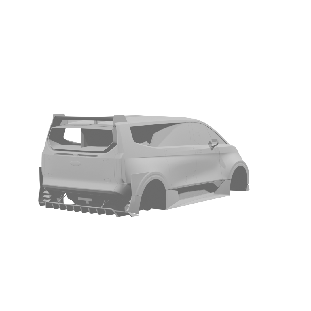 Electric Supervan Rear