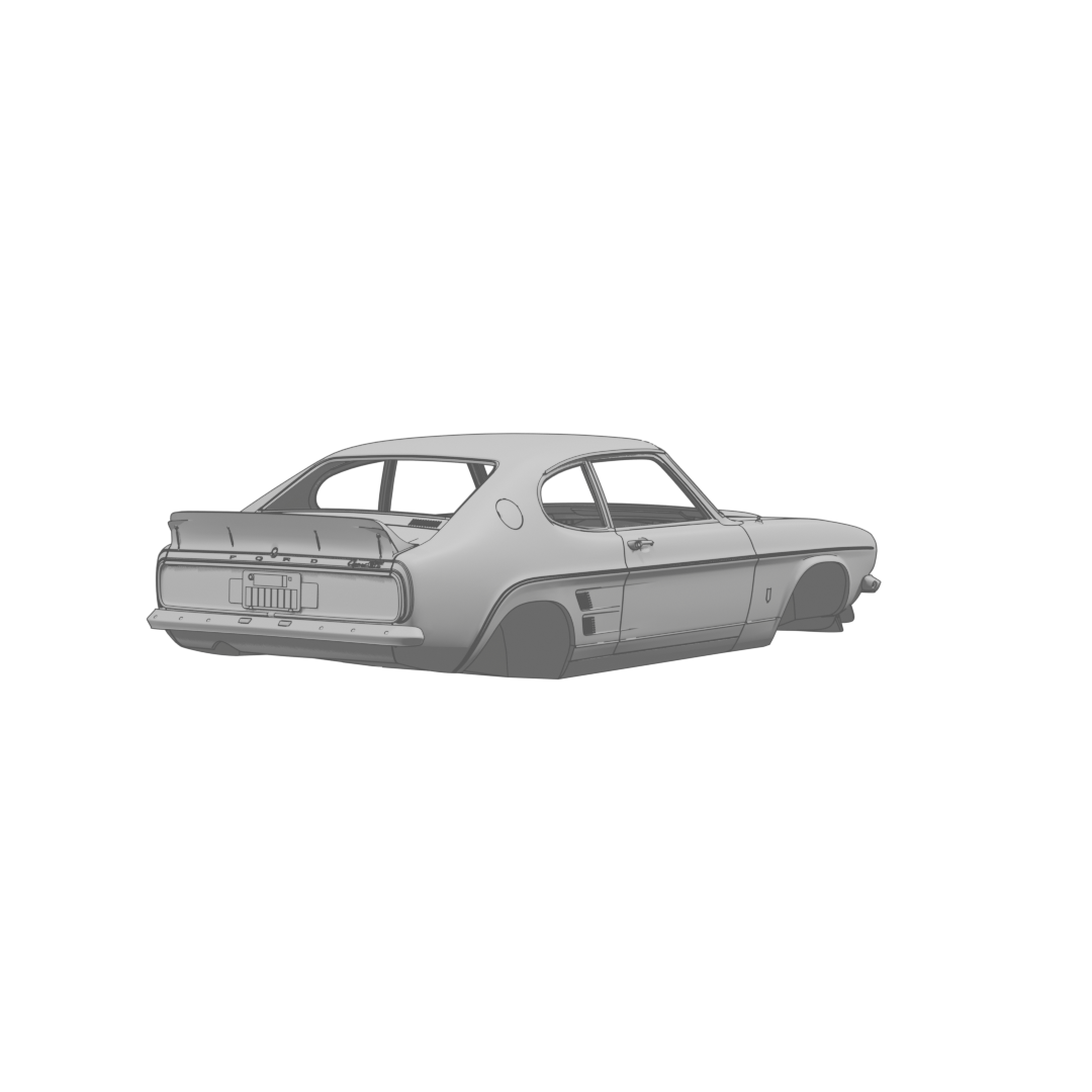Capri RS3100 Body Rear