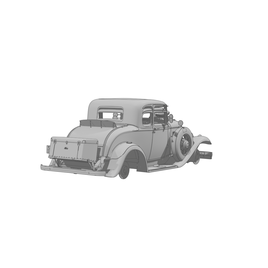 Coupe Body Rear