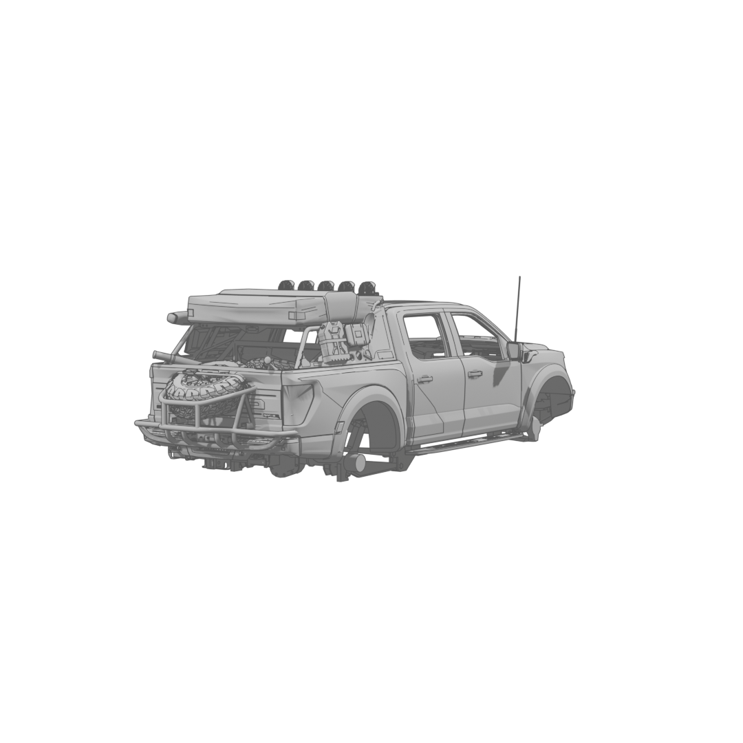 F-150 Raptor R Body Rear