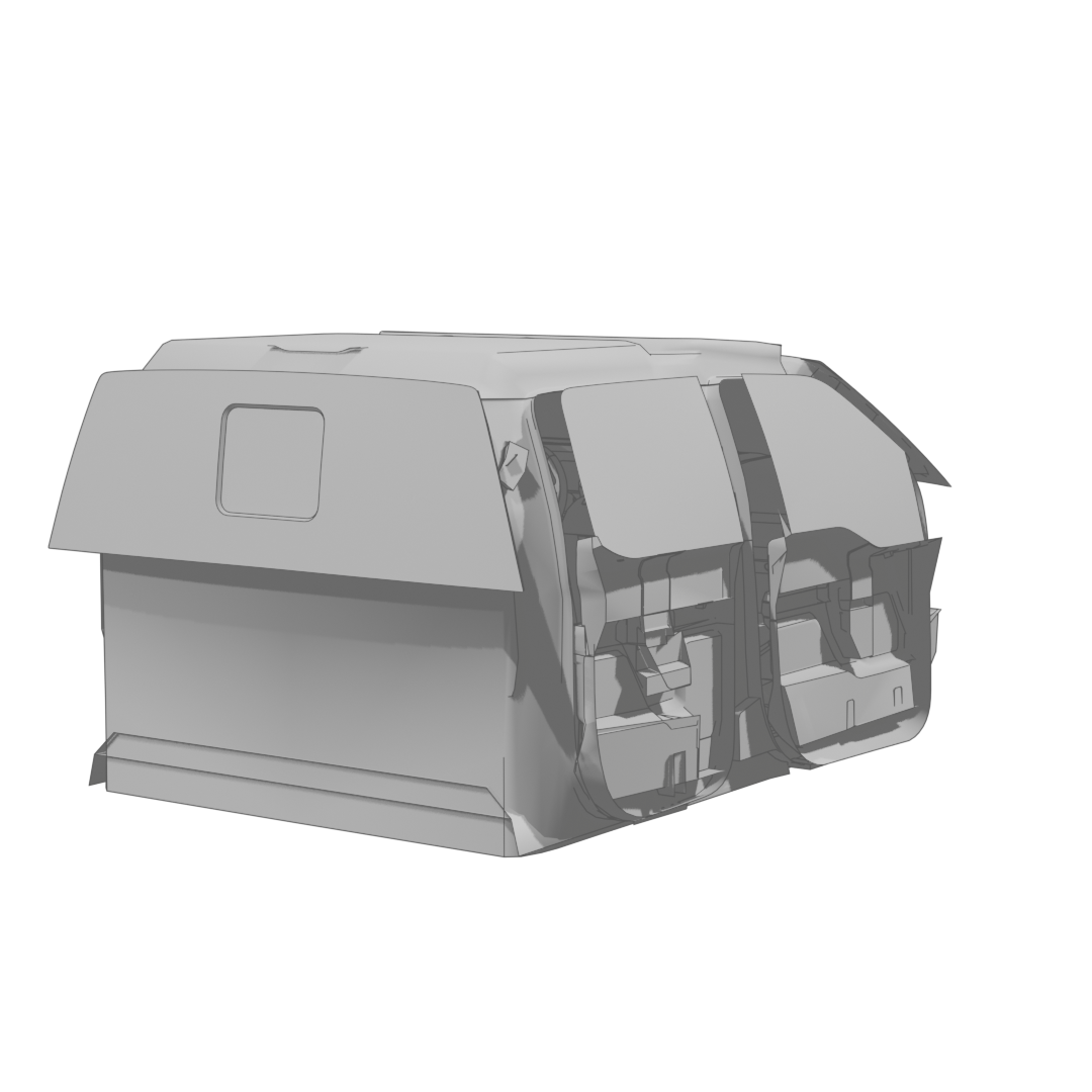 F-250 Deberti Interior Rear