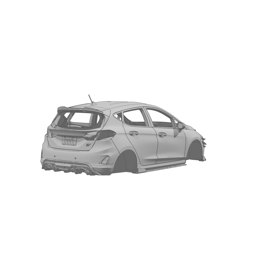 Fiesta ST Body Rear