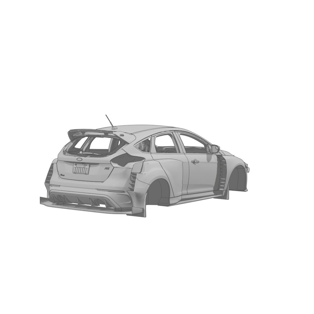 Focus RS Body Rear