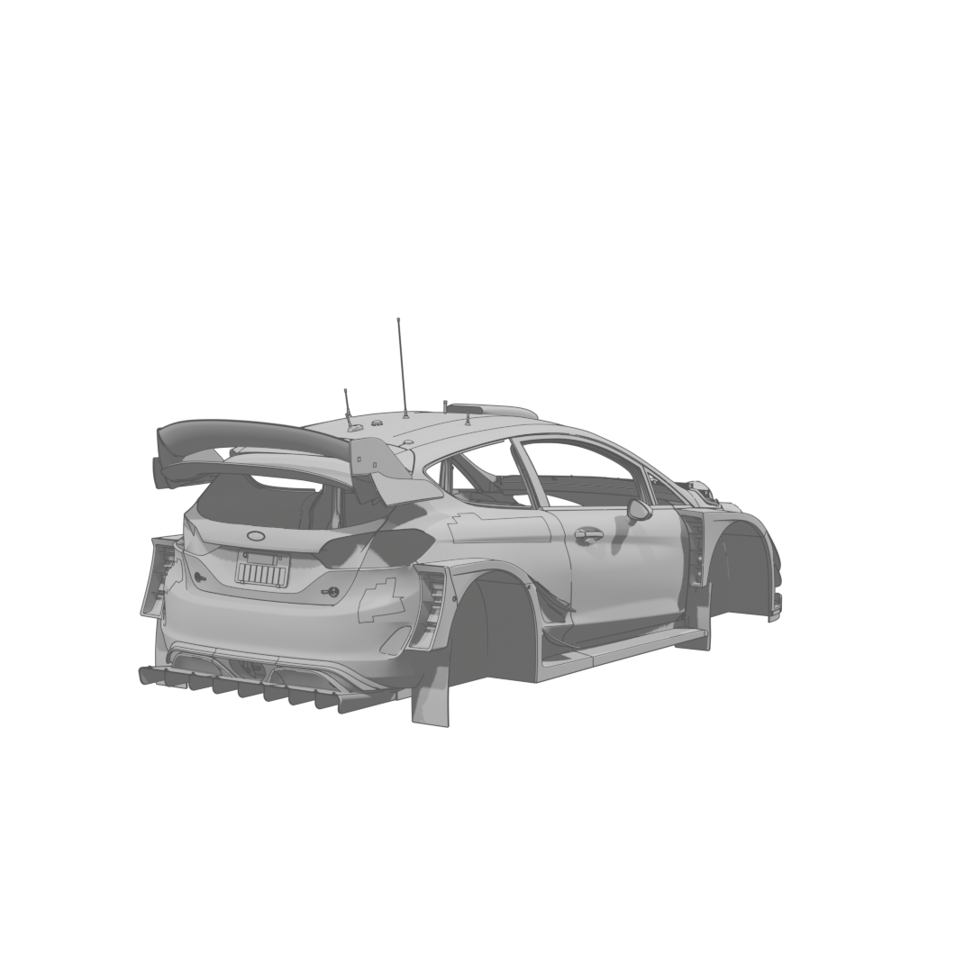 M-Sport Fiesta Body Rear
