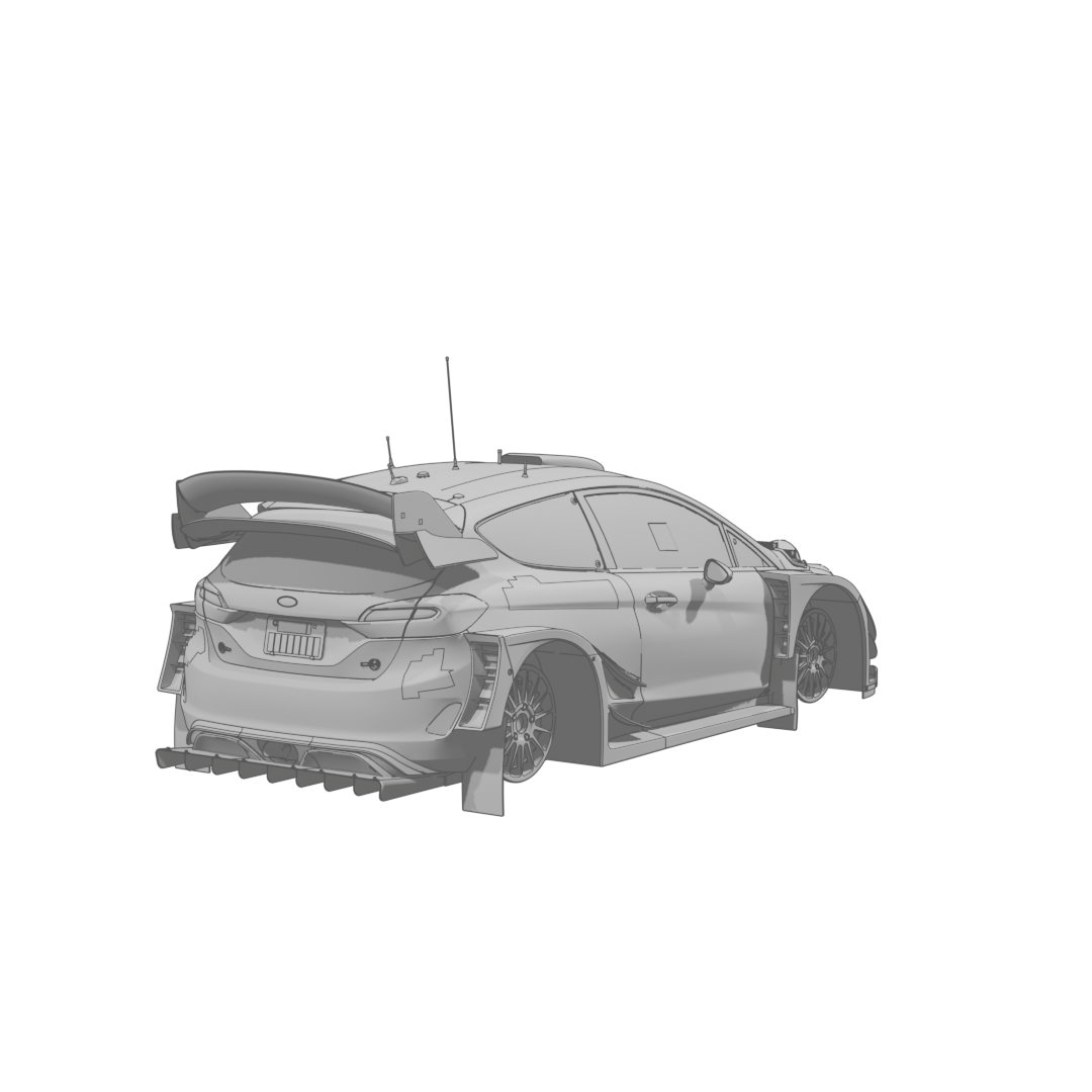 M-Sport Fiesta Rear
