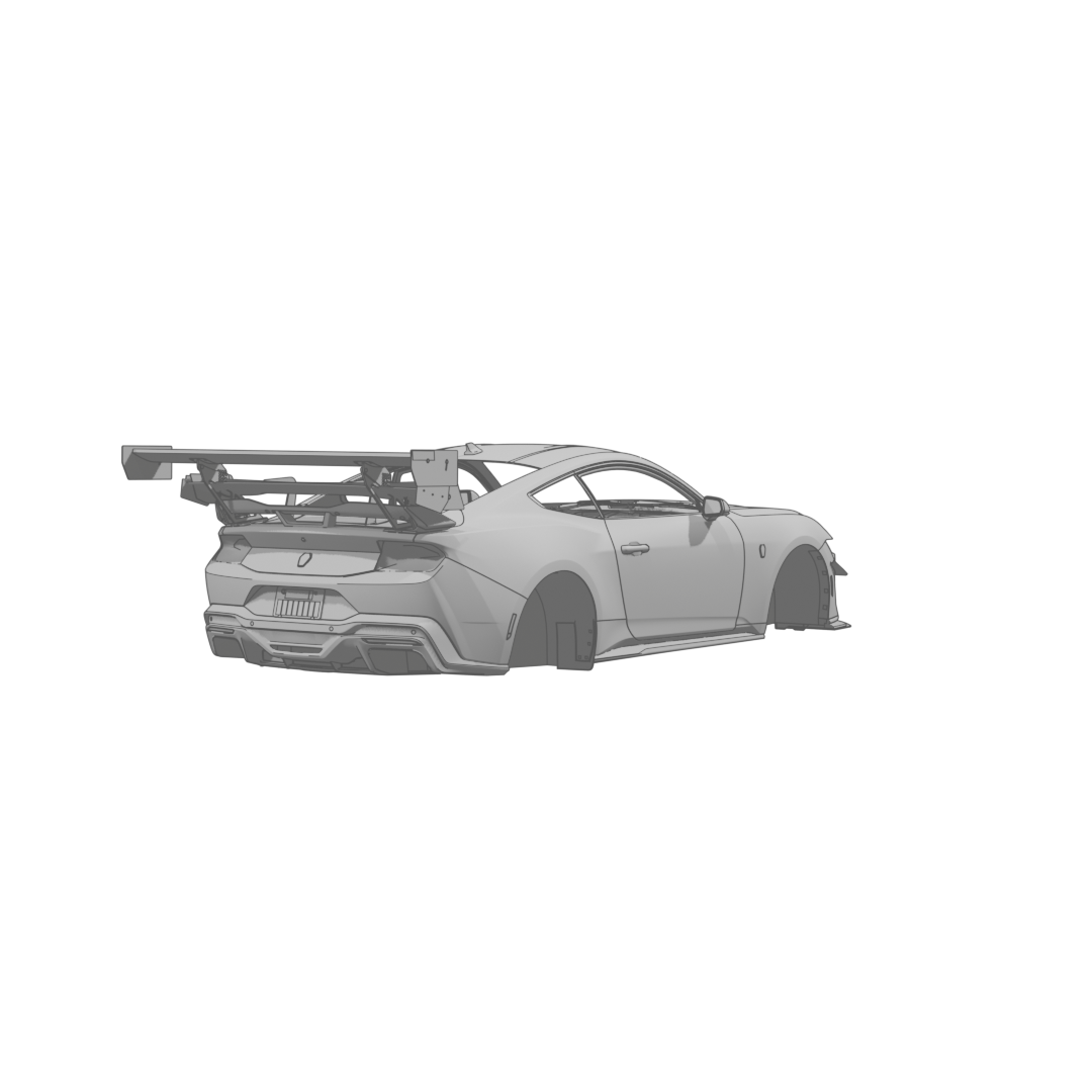 Mustang Dark Horse Body Rear