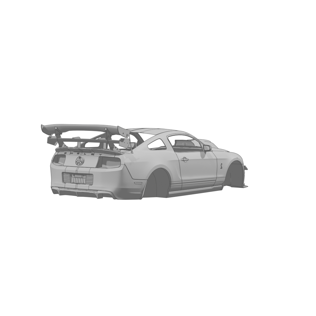 Mustang GT500 Body Rear