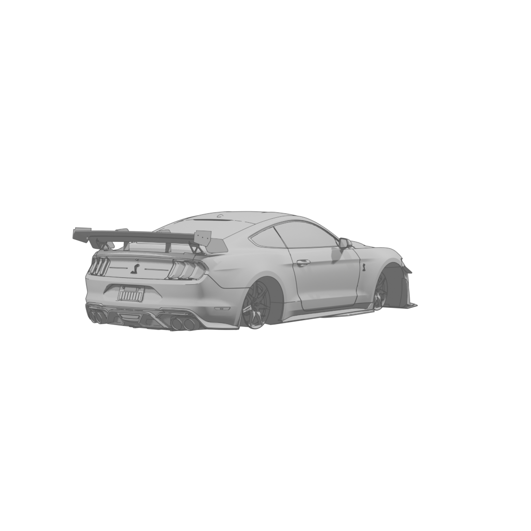 Mustang GT500 Rear