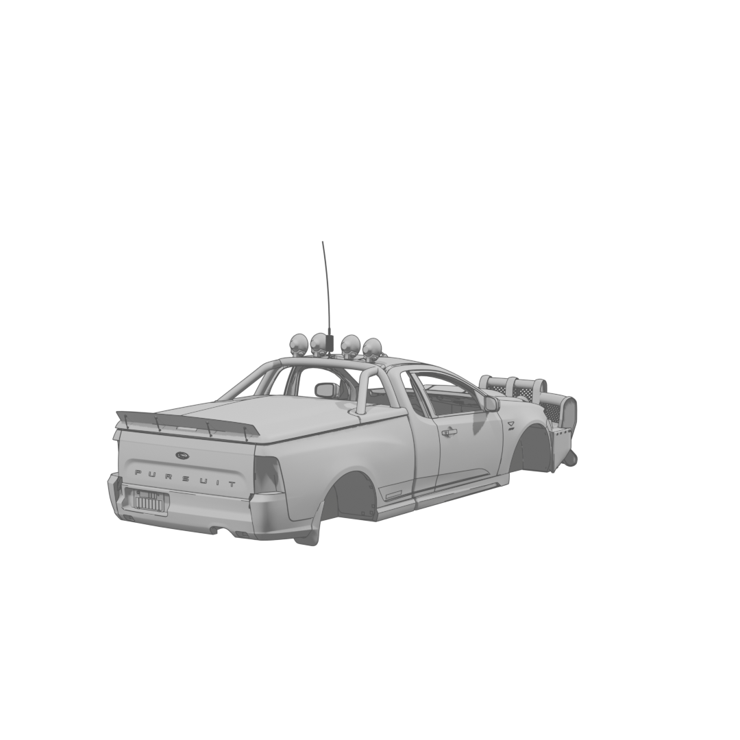 Pursuit Ute Body Rear