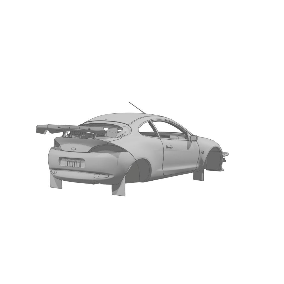 Racing Puma Body Rear